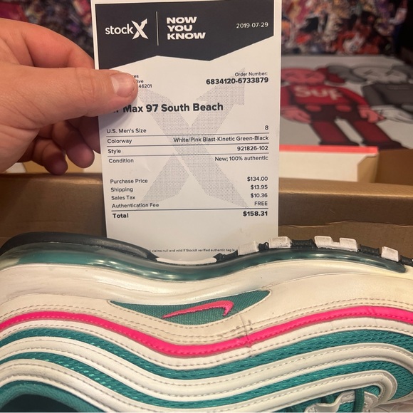 Nike Air Max 97 South Beach - Picture 8 of 8